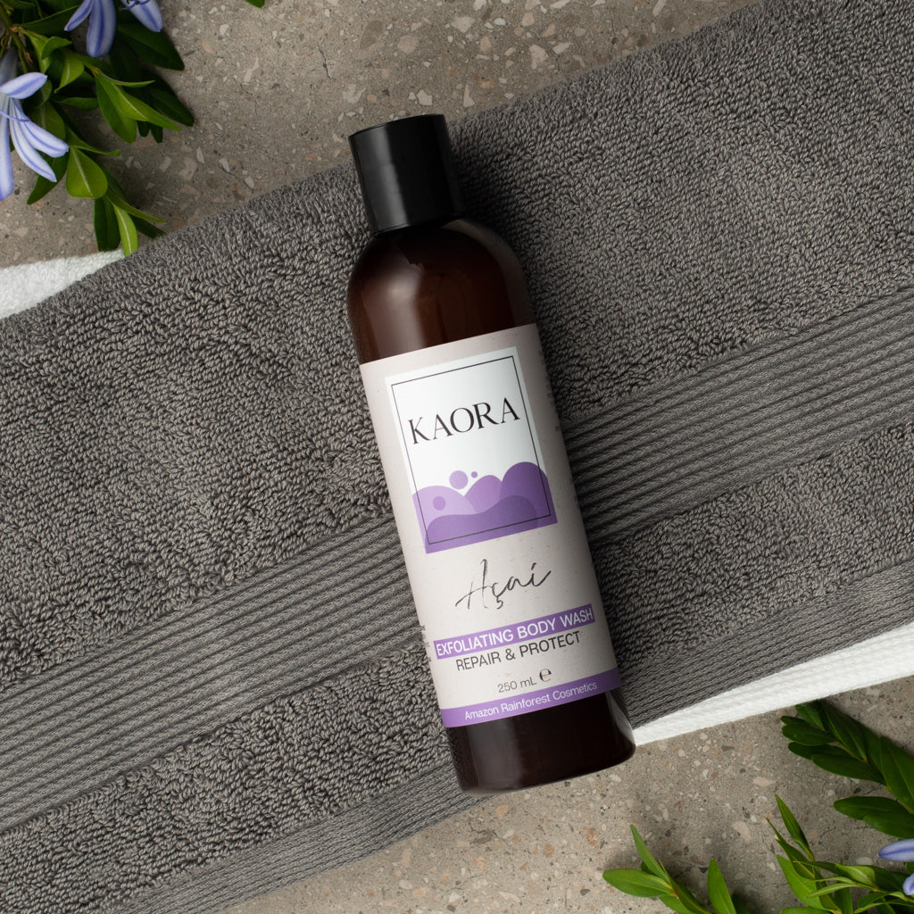 Açaí Exfoliating Body Wash to Protect Your Skin