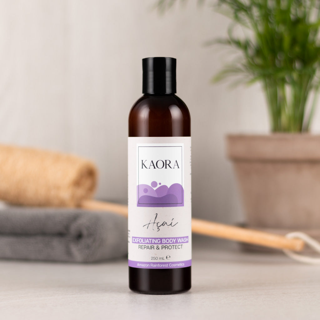 Açaí Exfoliating Body Wash to Protect Your Skin